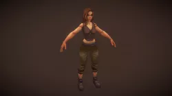 Stylized Human Female