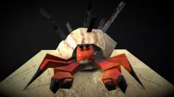 The Unfortunate Hermit Crab - Low Poly Challenge