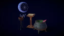 Themed props: Witchcraft