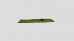 Tombstone with some grass