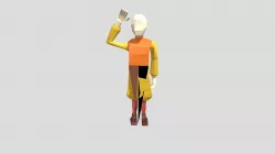 UAS 3D Modelling Character Yokhan