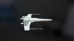 XWing made in 30 mins (first time using Maya)