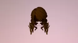 3d Beautiful Style Hair
