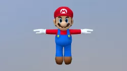3D modelling - Mario