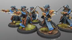 Arcane Tempest Gun Mages & Officer