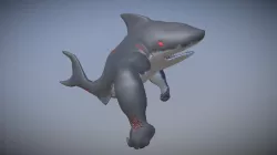 Buff Shark Enemy for the game: Red Tide