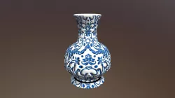 Chinese pottery vase