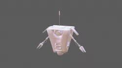 CL4P-TP (Claptrap) - Borderlands Fanart