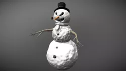 Evil Frosty Snowman Boss