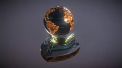 Holographic globe