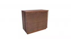 Linea Bar Cabinet Walnut - 100670