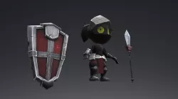 Low Poly Knight