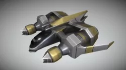 Low Poly Star Fighter