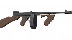 Low-Poly Thompson M1921