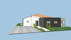 M Plain Pied Tuile Sans Garage
