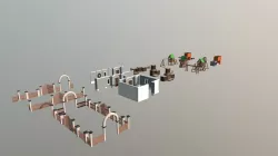 Modular Props - Modern Suburbia