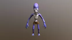 Oddworld style Alien (WIP)