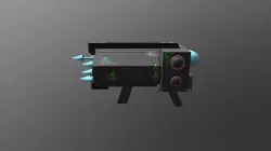 Paint Splattered Weapon