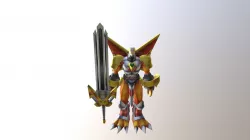 PC Computer - Digimon Masters - Victory Greymon