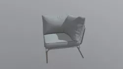 Pier Corner Single Gray - 703788