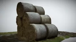 Pile of Hayballs