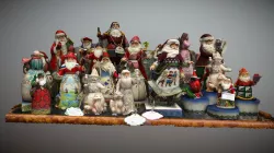 Santa Figurines