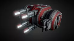 Sci-fi battle drone 03