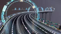 Sci Fi Road (Game-ready)