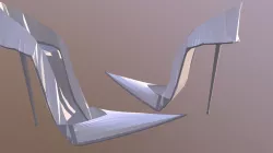 Sketch 3d bride heels