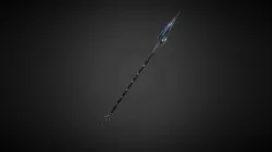 Stylized Frost Demon Spear