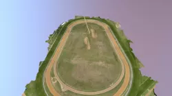 Thoroughbred Park Simplified 3D Mesh