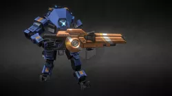 Titanfall 2 Ion mech + Splitter rifle