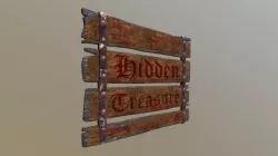 Treasure Plate Lowpoly