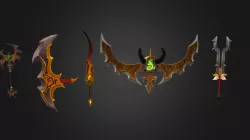 Wow Weapons Fan art