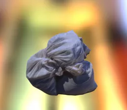 4 sacks of white cloth