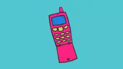 Cartoon Cell Phone