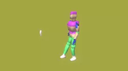 Character Jolu 3D Modelling UAS