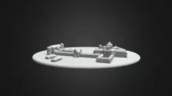 Charlemagne's palace reconstruction