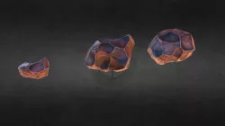 Fantasy rocks lowpoly