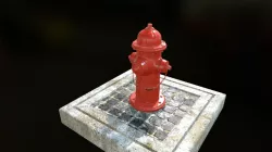 Fire Hydrant Red