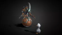 Hob Robot (and puddles the duck)