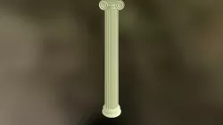 Ionic roman column