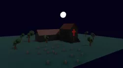 Isolated Cemetery