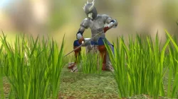 Knight low Poly