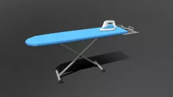 Low Poly Cartoon Ironing Board
