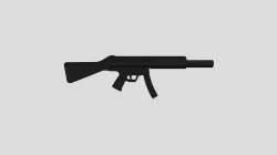 Low Poly MP5SD