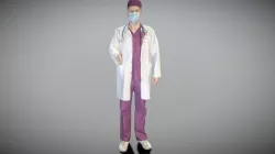 Medical doctor male is shaking hand 170