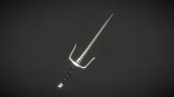 Ninja Sai (low-poly game weapon)