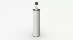 Olive oil metal bottle