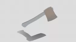 one-handed axe mesh